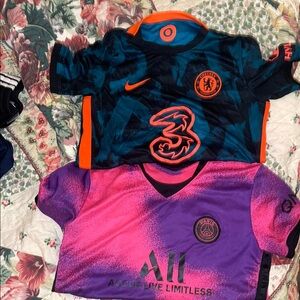 S O L D Nike Kids Chelsea FC Blue and Orange Jersey
